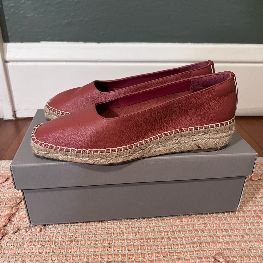 Everlane Burnt Sienna espadrilles - 7.5